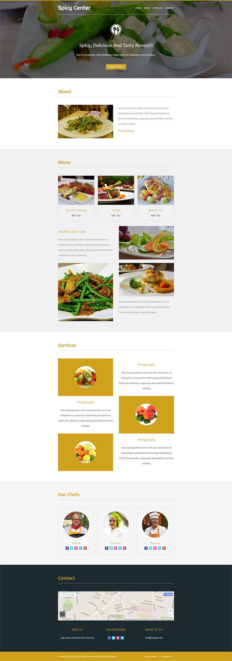 Spicy-Center-HTML-Newsletter-Template