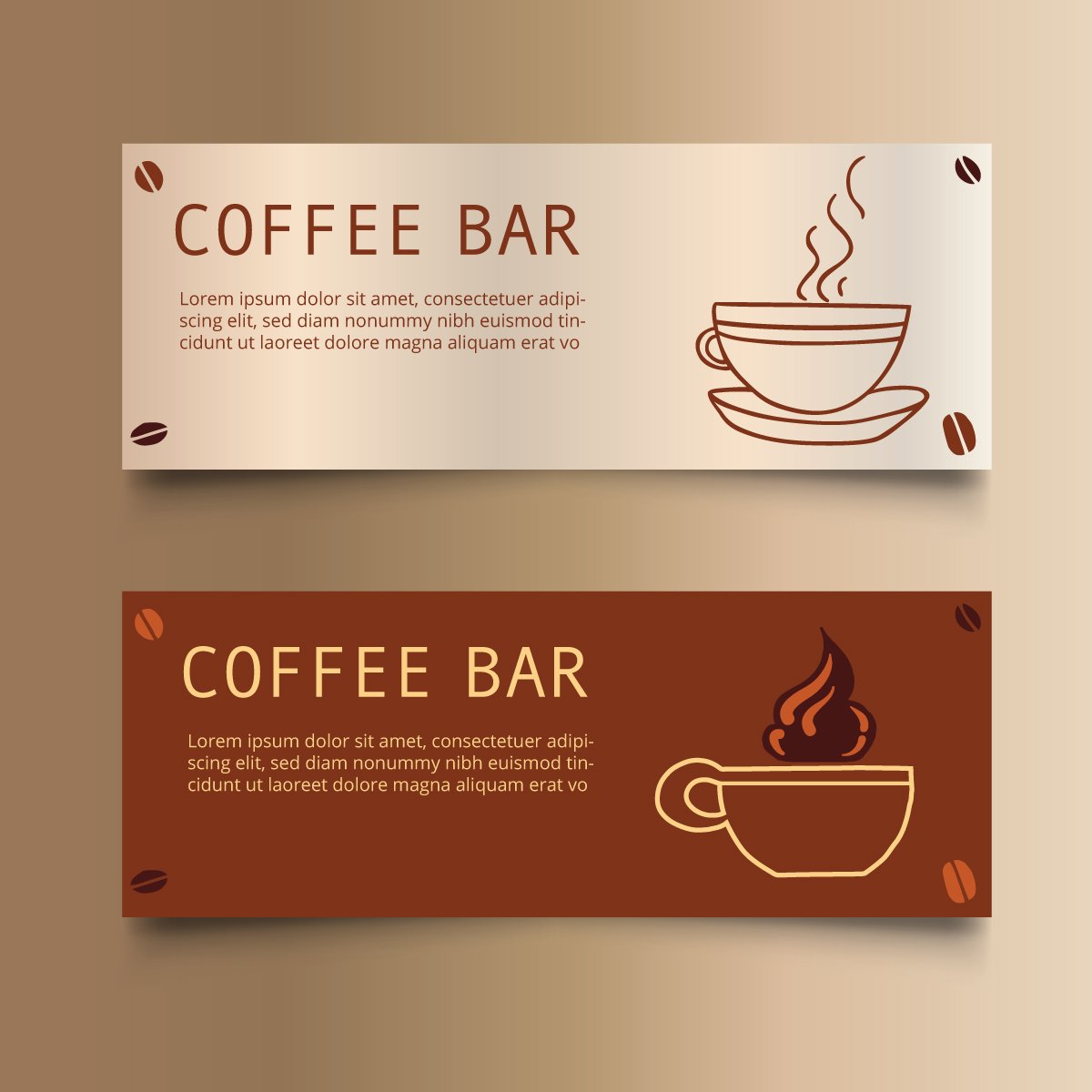 Coffee Shop Banner Designs