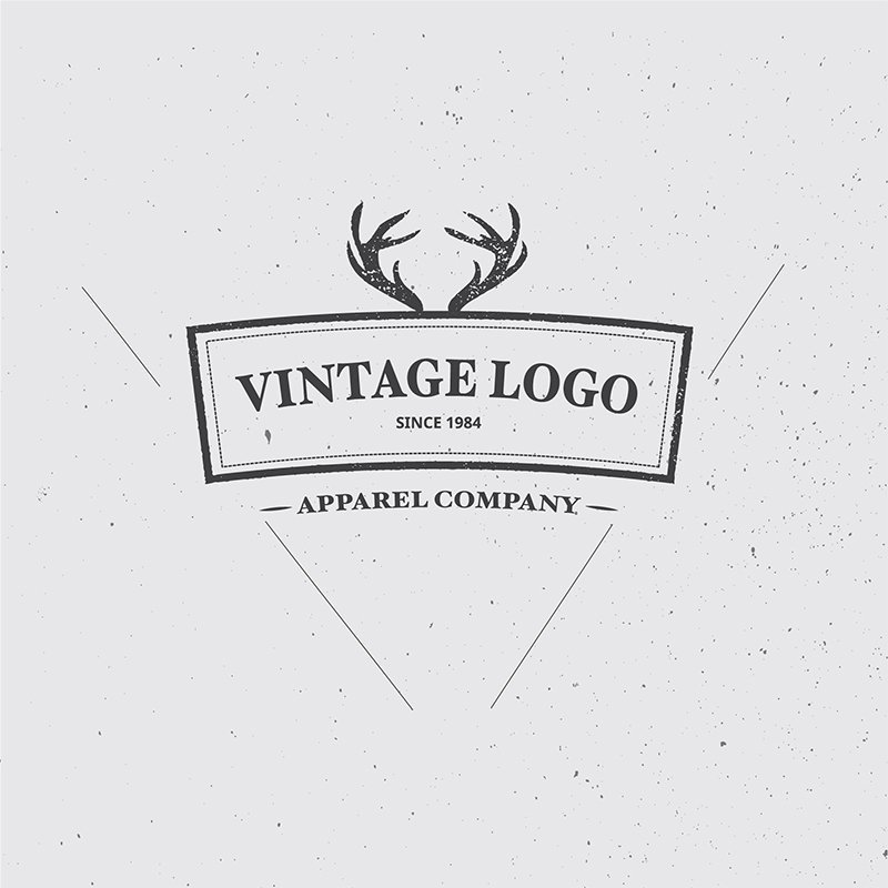 Vintage Vector Logo Design